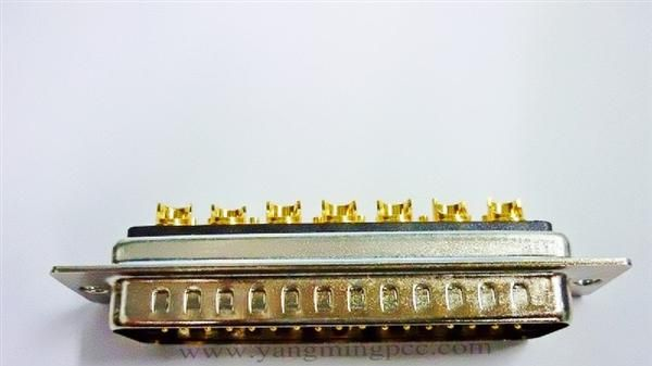 电源连接器 24W7 d-sub db  17+7 24w7公大电流混装直焊线