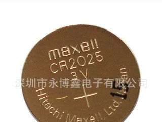 日本原装Maxell CR2025二氧化锰锂电池