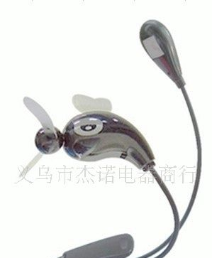 JS-978 电池/USB/电源 三用LED灯风扇