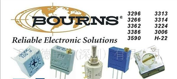 BOURNS(邦思)3590S-2精密线绕电位器
