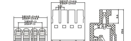 免螺丝端子JK2EDGKD-350/381