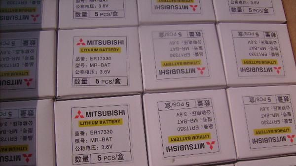 全新原装进口三菱Mitsubishi MR-BAT PLC锂电池 三菱电池