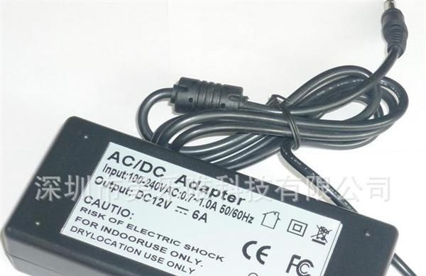 供应LED驱动开关电源适配器 12V6A 24V3A 足功率