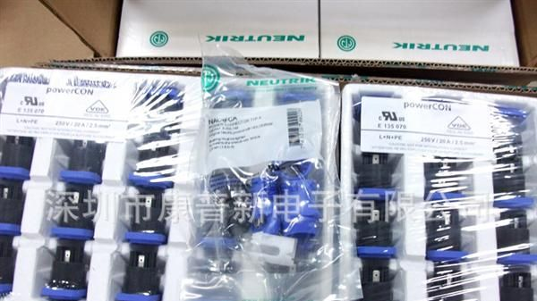 供应原装NEUTRIK电源航空插 显示屏用航空头 NAC3FCA