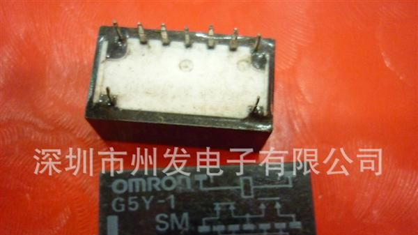 进口拆机欧姆龙继电器G5Y-1-9V G5Y-1-9VDC