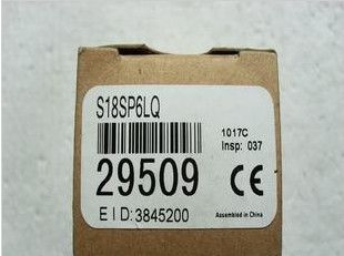 全新原装美国BANNER邦纳传感器 S18SP6LQ