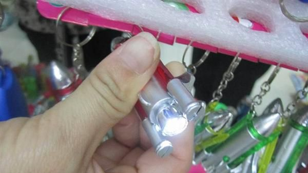 JS-6818 火箭新款钥匙灯  LED钥匙灯 照明电筒 礼品LED灯