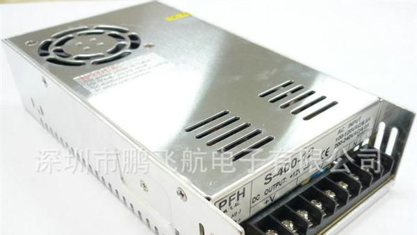 12V400W铝壳开关电源，LED电源（质保两年）