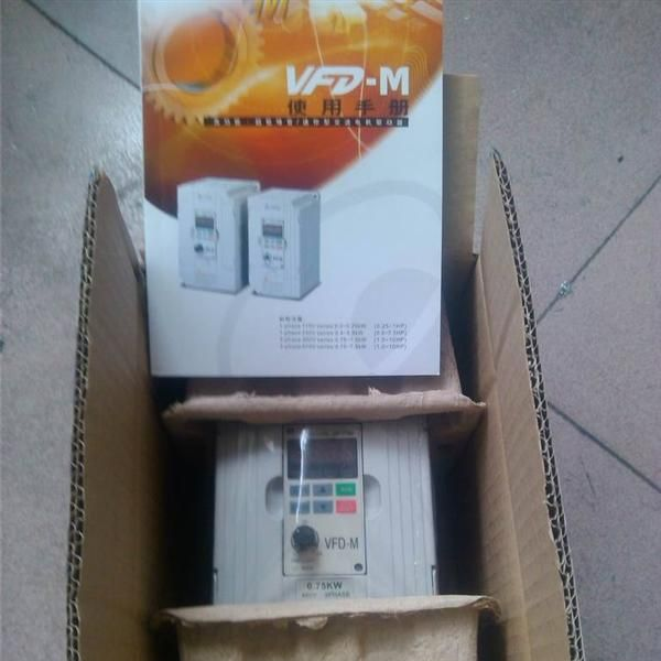 深圳台达变频器单相230V/1.5KW