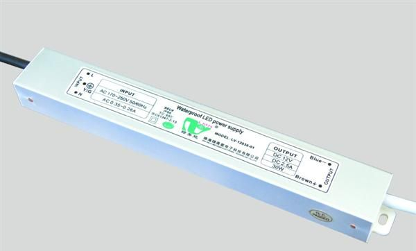 供应12V45W防水电源,LED灯条防水电源,性能好