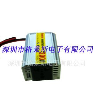 12V 24V200W车载逆变器 USB5V0.8A 修正波 220V 110V 5V2A电源