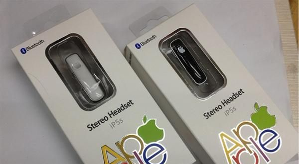 新款一拖二苹果立体声蓝牙耳机Ip5s同款苹果M155立体声蓝牙 CSR