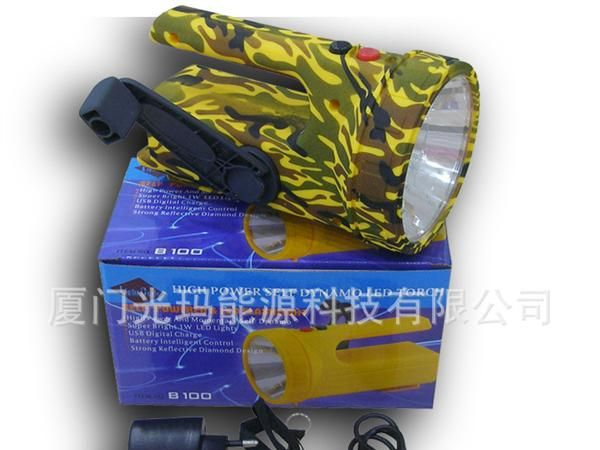 光玛B100A  led应急灯 大功率强光手电 强光探照灯 led应急电源