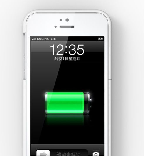 【工厂供应】iphone5背夹电源/2200mAh/带支架功能/iphone5电池