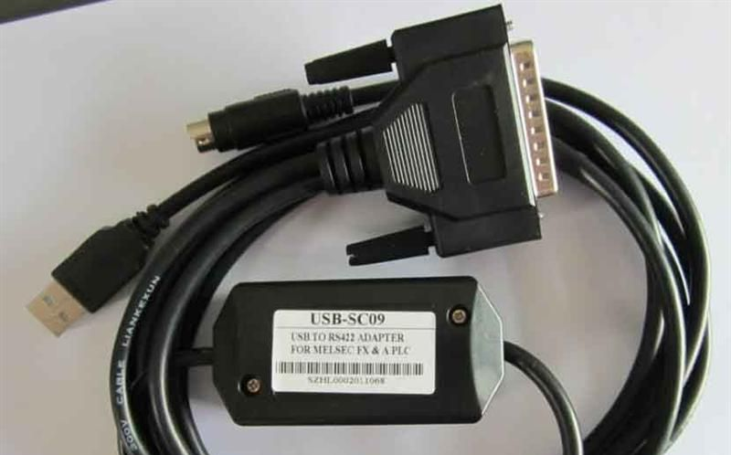 供应三菱USB-SC09编程电缆