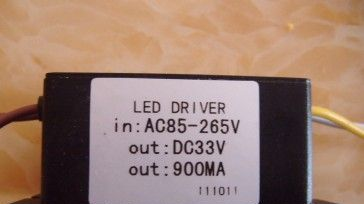 厂直销led驱动电源30W10串3并输入ACW33V900投光灯工矿灯路灯电源
