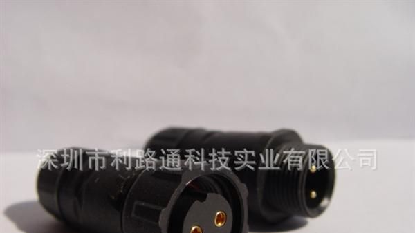 原厂家防水连接器 公母旋转对接 CE认证