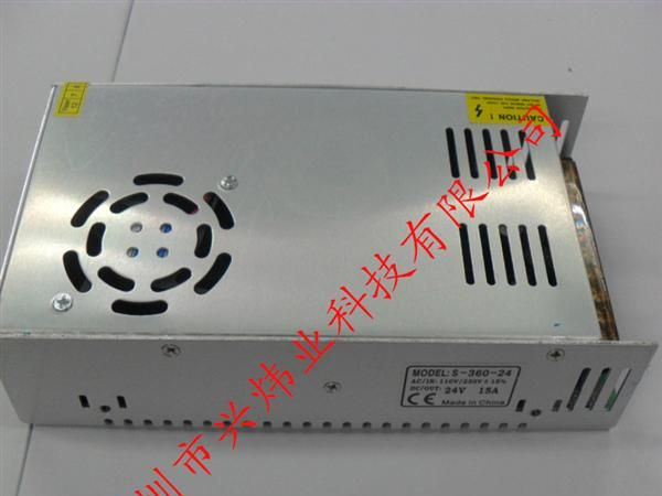 电源厂家直销24V16.5A开关电源 显示屏LED电源