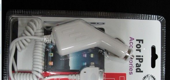 现货JS-3884 带弹簧线车充 苹果手机充电器 iPad手机充电器
