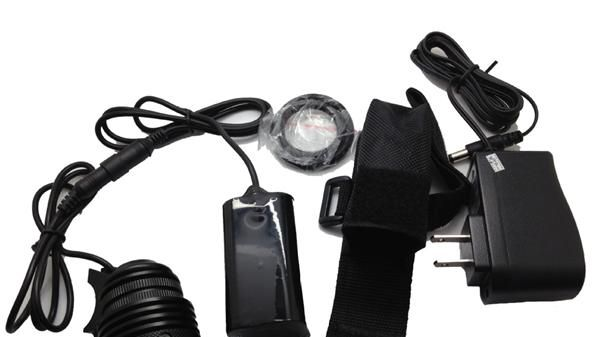 新款铝合金CREE T6 10W可调焦自行车头灯 10W强光充电头灯