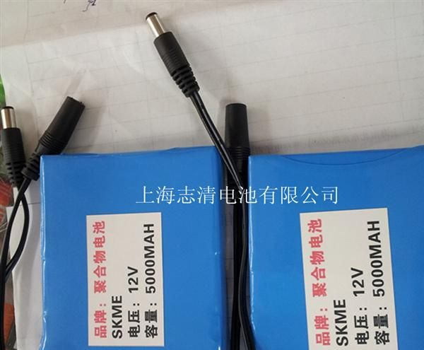 12V5000mah锂电池 12V5AH锂电池 12V聚合物锂电池