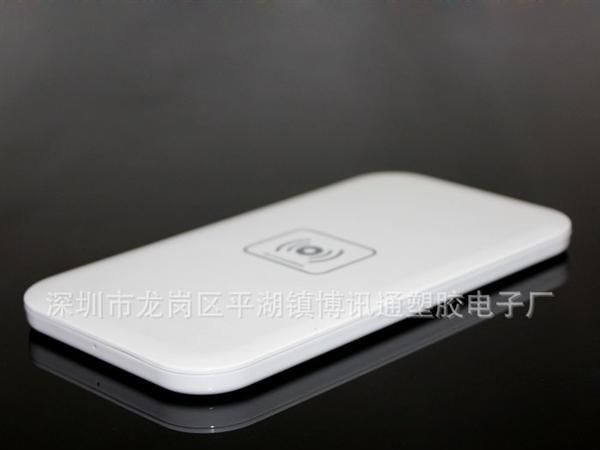 苹果4无线充电接收器,无线充电背夹,Iphone4充电器,QI无线充电器