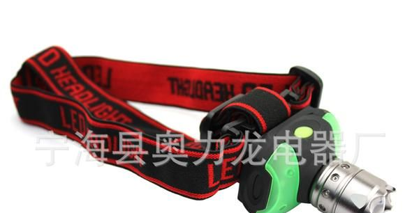 厂家直销进口CREE 铝合金头部伸缩聚焦调焦强光头灯