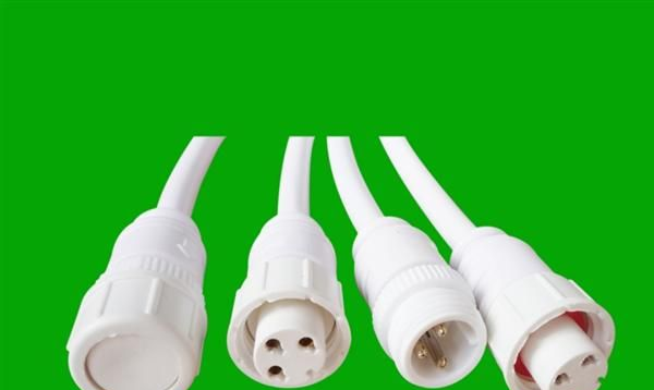 厂家直销高品质LED多芯公母防水插头 防水线 防水连接器