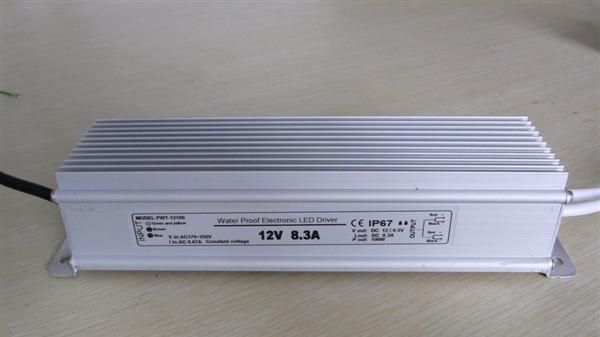 LED电源，防水电源，埋地灯电源，12V100W