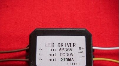 工厂直销led驱动电源9-10*1W输入AC36V30V310MA低压路灯恒流源