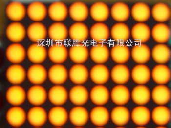 LED单黄模块-F3.0点阵/深圳联胜光电