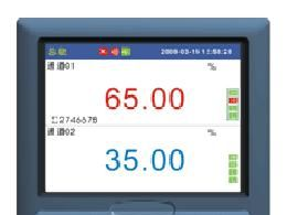 VX8000R中长图采屏无纸记录仪