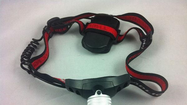3W户外铝合金头灯 Q5 CREE LED 变焦可充电 钓鱼狩猎头灯T6 头灯