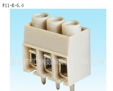 龙岗区弹片端子F11-K-5.0固定PCB焊接端子