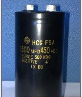 供应450V1500UF铝电解电容器