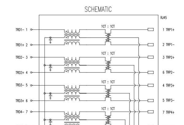 【厂家直销】2X4网口，RJ45，带滤波带灯