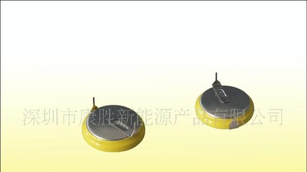 02电子表，无线产品用扣式锂电