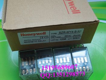 美国霍尼韦尔中间继电器销售，SZR-MY4-S-N1 220V