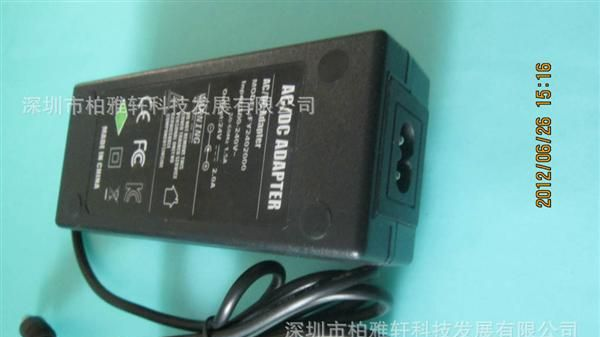 24V2A电源适配器 24V2A开关电源 24v电源 led适配器电源 国标CCC
