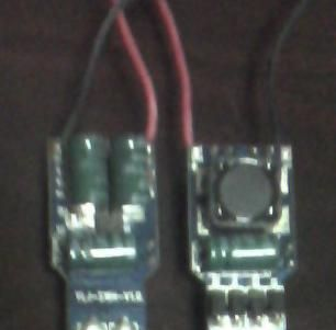 YLJ-S16H  AC,DC 12V输入射灯LED驱动电源, 恒流源,升压6-9X1W