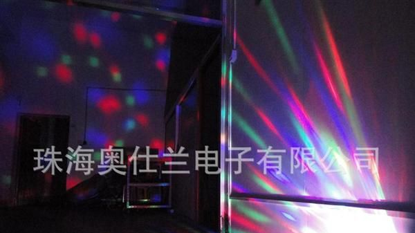 超低价！LED水晶魔球 LED魔球 三色3W魔球 LED舞台灯 小夜灯W068