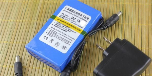 足3800毫安12V锂电池 无线监控摄像头电池 充电电池 锂聚合物电池
