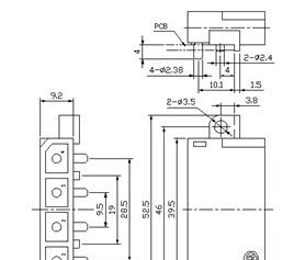 矩形模块电源连接器JMD-4
