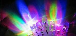 批发四脚全彩LED发光二极管（草帽、5mm、8mm、10mm）显示屏专用