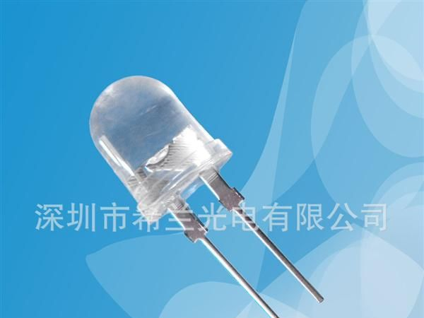 10MM直插中功率0.5W 660NM植物生长LED灯