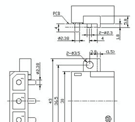 矩形模块电源连接器JMD—3A