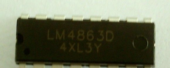 供应带立体声耳机输出双声道音频功率放大器 LM4863