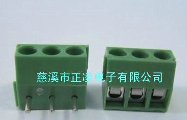 间距3.5MM线路板螺钉端子（弯脚）（直脚）CY350