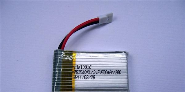 3.7V 600mah 华科尔电池 模型电池 动力电池