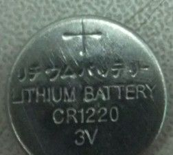 应用 CMOS/RTC模块数码相框专用CR1220纽扣电池3V锂锰电池